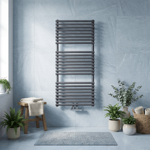 Bar on Bar Heated Towel Rails