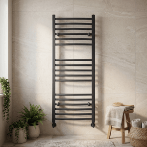 Curved Heated Towel Rails