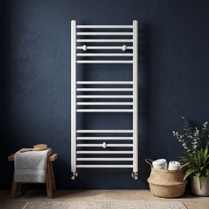 White Electric Towel Rails
